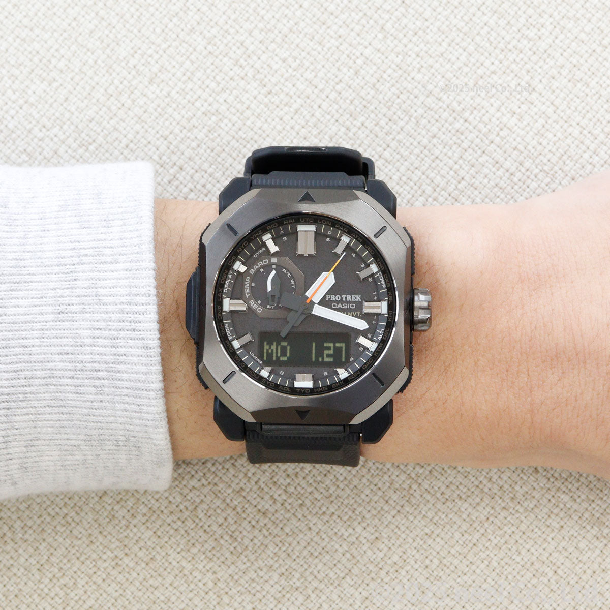 カシオ プロトレック CASIO PRO TREK 電波 ソーラー 腕時計 メンズ Climber Line PRW-6900Y-1JF