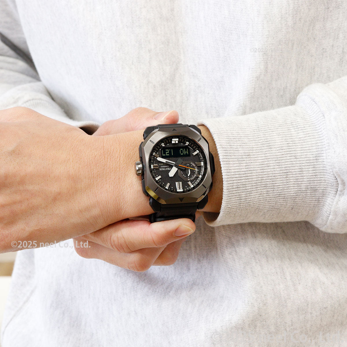 カシオ プロトレック CASIO PRO TREK 電波 ソーラー 腕時計 メンズ Climber Line PRW-6900Y-1JF