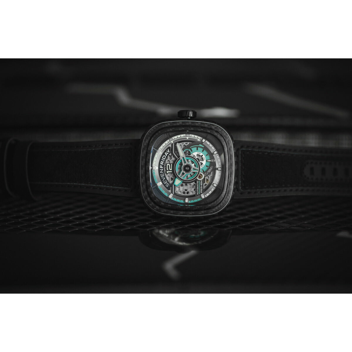 セブンフライデー SEVENFRIDAY PS3/01 Jade Carbon PS-Series 腕時計 メンズ 自動巻き