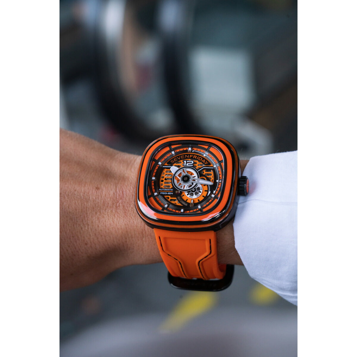 セブンフライデー SEVENFRIDAY PS3/03 CCO PS-Series 腕時計 メンズ 自動巻き