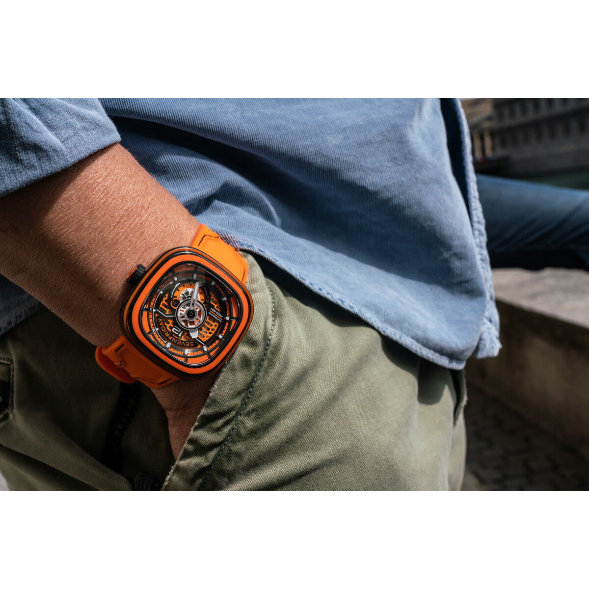 セブンフライデー SEVENFRIDAY PS3/03 CCO PS-Series 腕時計 メンズ 自動巻き