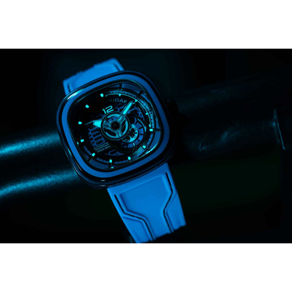 セブンフライデー SEVENFRIDAY PS3/04 CCB PS-Series 腕時計 メンズ 自動巻き