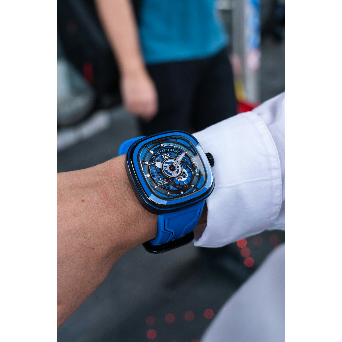 セブンフライデー SEVENFRIDAY PS3/04 CCB PS-Series 腕時計 メンズ 自動巻き