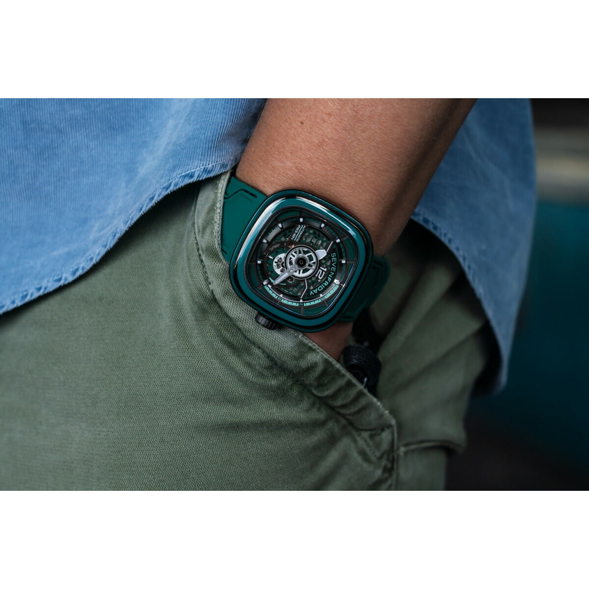 セブンフライデー SEVENFRIDAY PS3/05 CCG PS-Series 腕時計 メンズ 自動巻き