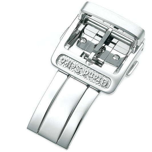 グランドセイコー GRAND SEIKO クロコダイルメンズバンド用 中留 ステンレススチール 16mm R0301AC-BK00