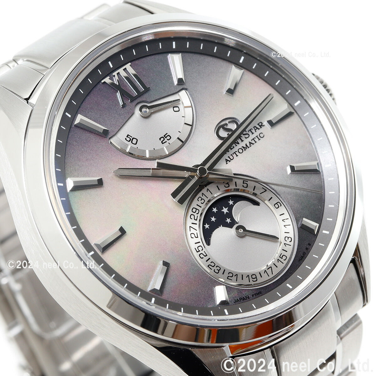 オリエントスター ORIENT STAR コンテンポラリー M34 F7 メカニカルムーンフェイズ 限定モデル 腕時計 メンズ 自動巻 機械式 RK-AY0201A 夜明けのオーロラ