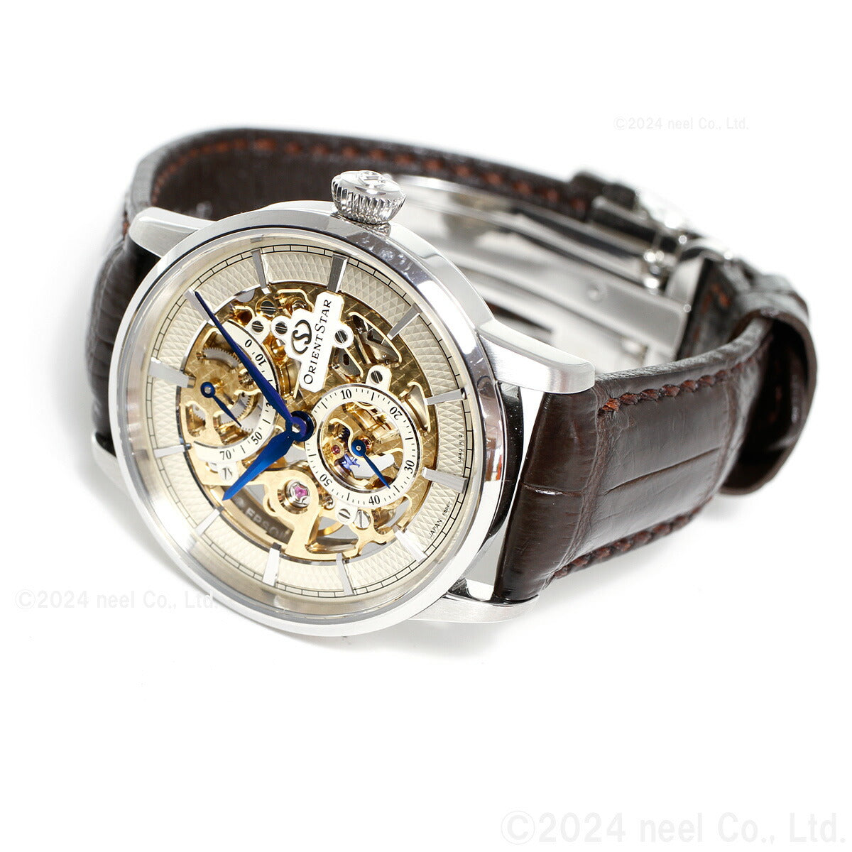 オリエントスター ORIENT STAR 腕時計 メンズ 機械式 手巻き クラシック CLASSIC スケルトン RK-AZ0001S