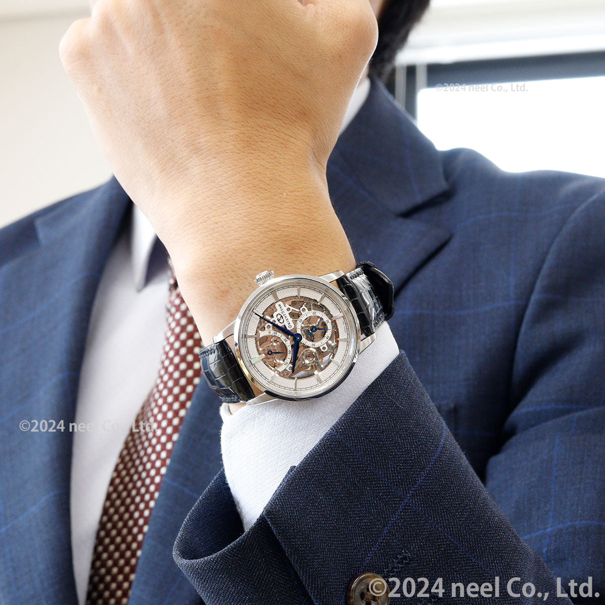 オリエントスター ORIENT STAR 腕時計 メンズ 機械式 手巻き クラシック CLASSIC スケルトン RK-AZ0002S