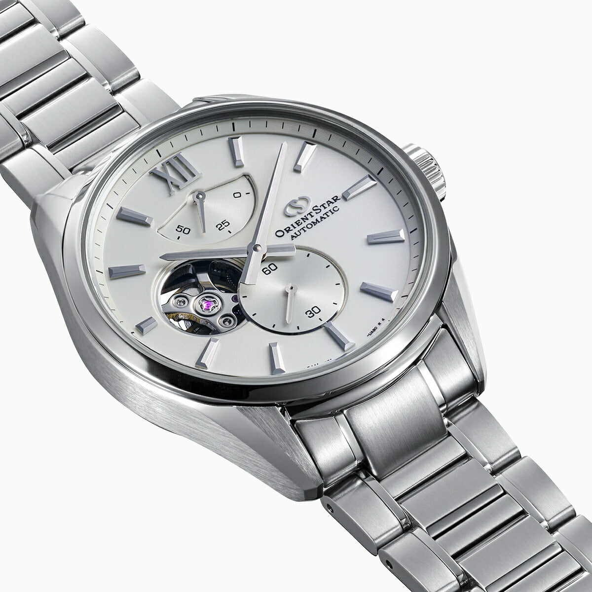 オリエントスター ORIENT STAR M34 F7 セミスケルトン 腕時計 メンズ 自動巻 機械式 日本製 RK-BY0011S【2025 新作】