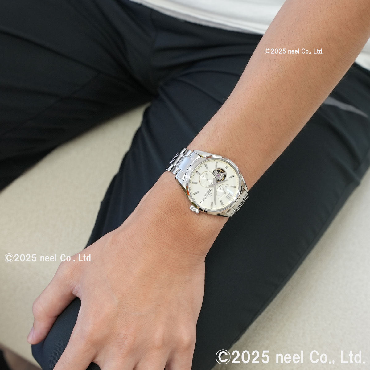 オリエントスター ORIENT STAR M34 F7 セミスケルトン 腕時計 メンズ 自動巻 機械式 日本製 RK-BY0011S【2025 新作】
