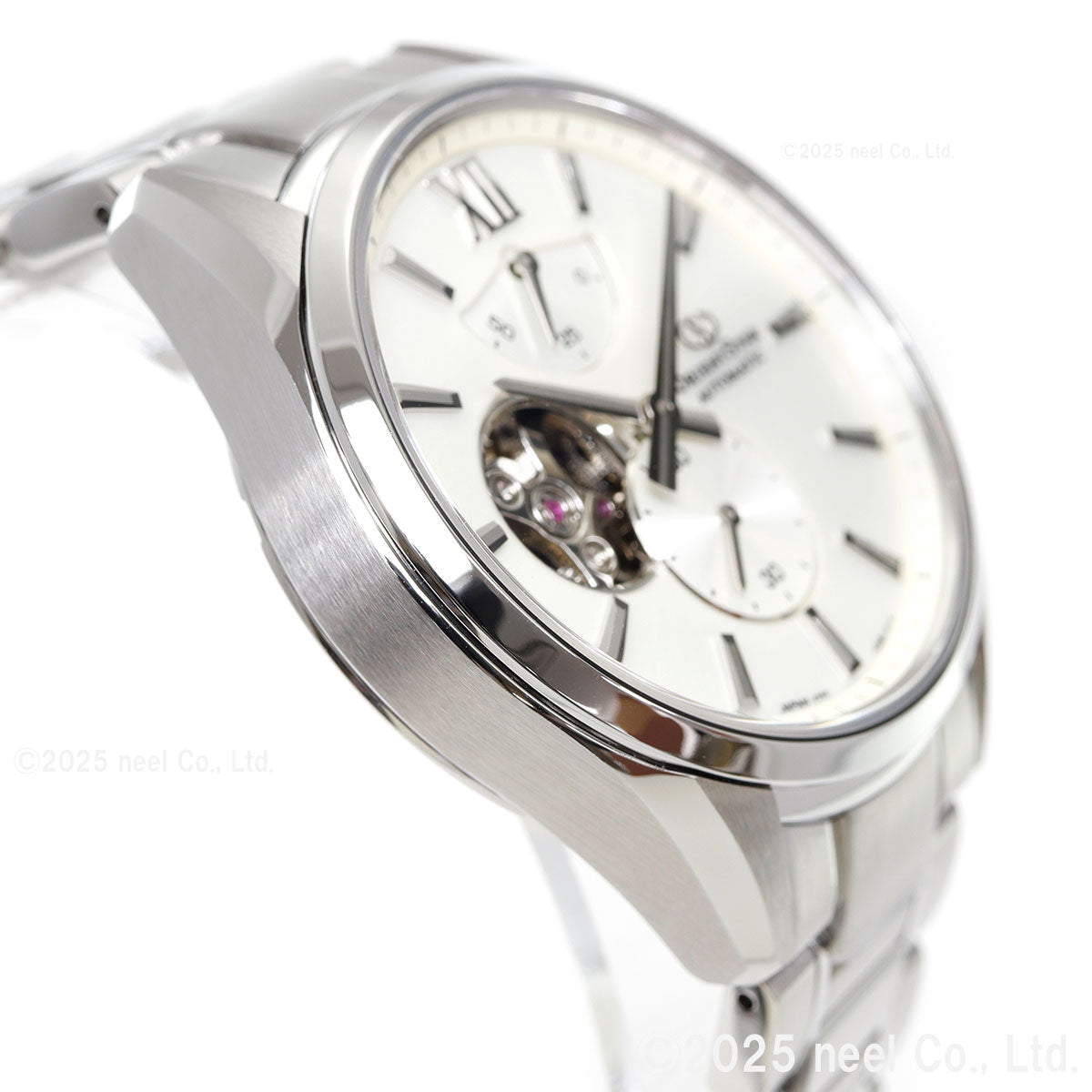 オリエントスター ORIENT STAR M34 F7 セミスケルトン 腕時計 メンズ 自動巻 機械式 日本製 RK-BY0011S【2025 新作】