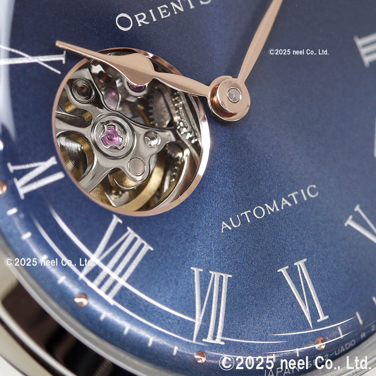 オリエントスター ORIENT STAR クラシックセミスケルトン MovingBlue 国内150本限定 腕時計 レディース 自動巻 機械式 日本製 RK-ND0022L 雪明かり【2025 新作】
