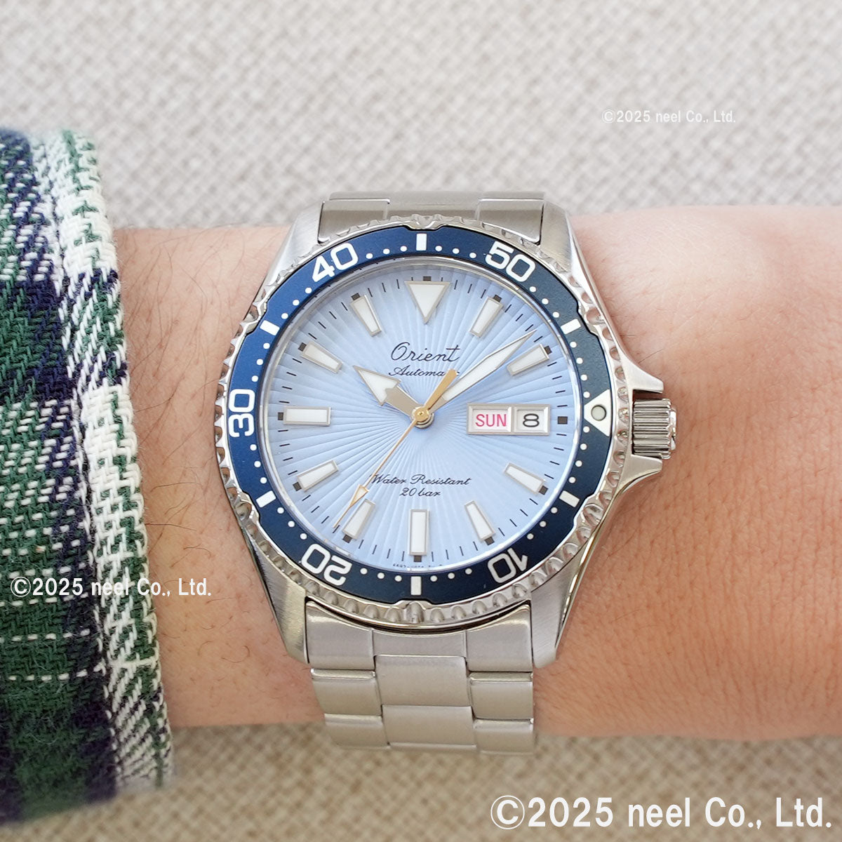 オリエント ORIENT スポーツ マコ Mako オリエント75周年 限定モデル 腕時計 メンズ 自動巻き 機械式 RN-AA0823L【2025 新作】