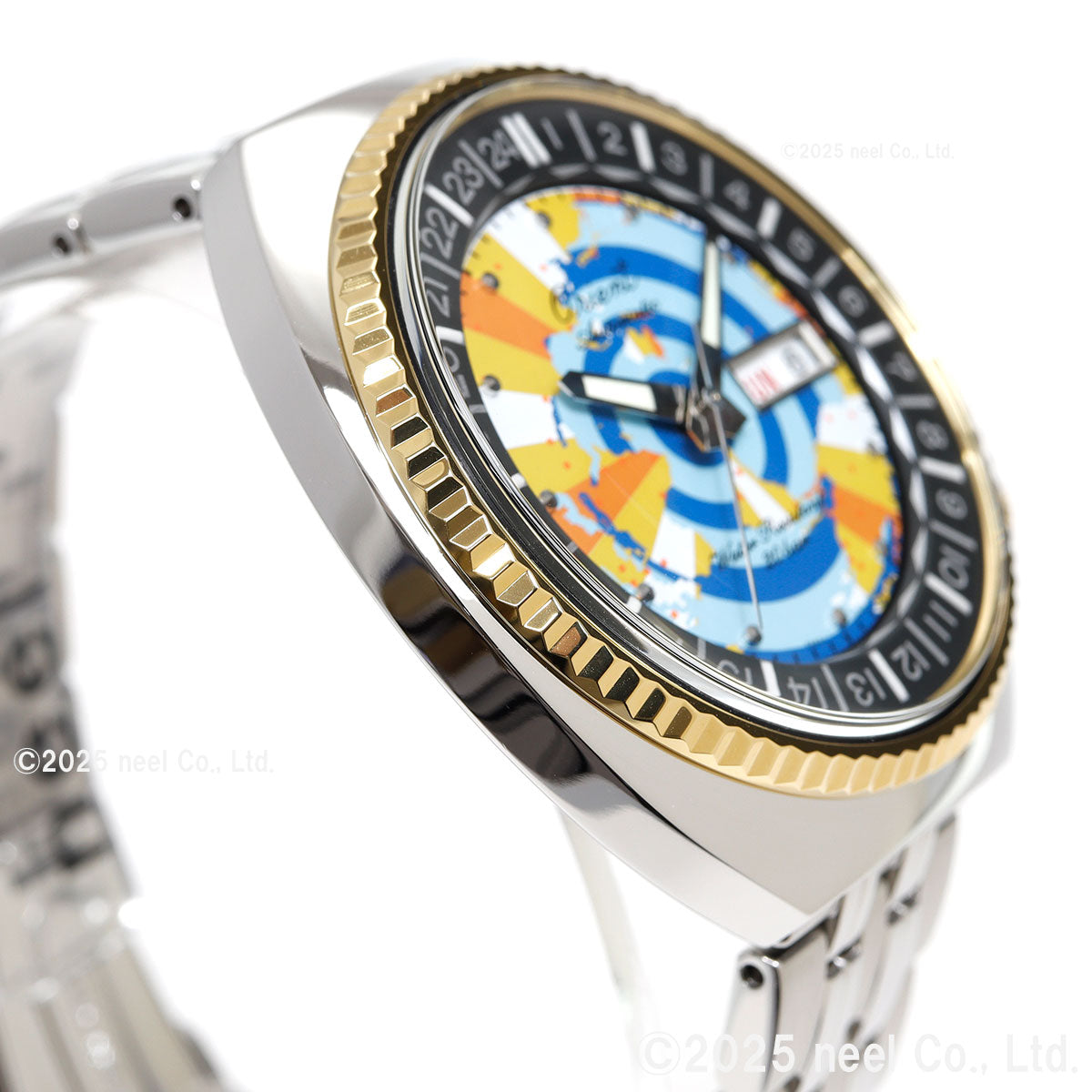オリエント ORIENT リバイバル 国内500本限定 腕時計 メンズ 自動巻 機械式 RN-AA0E08Y ワールドマップ World Map【2025 新作】