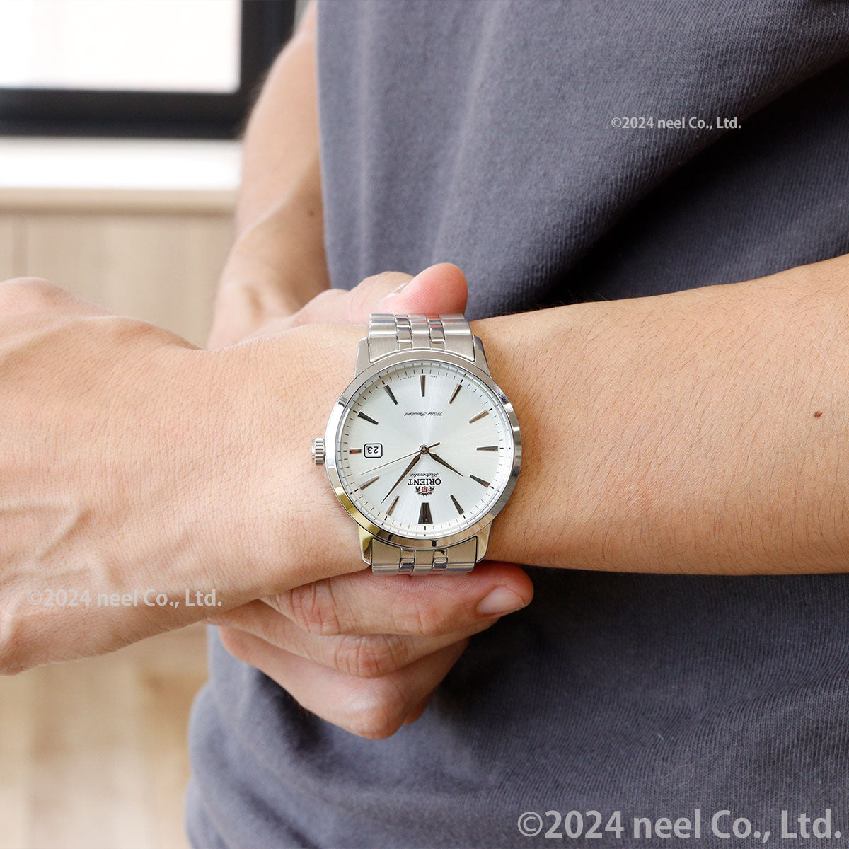 オリエント 腕時計 メンズ 自動巻き 機械式 ORIENT コンテンポラリー CONTEMPORARY RN-AC0F02S