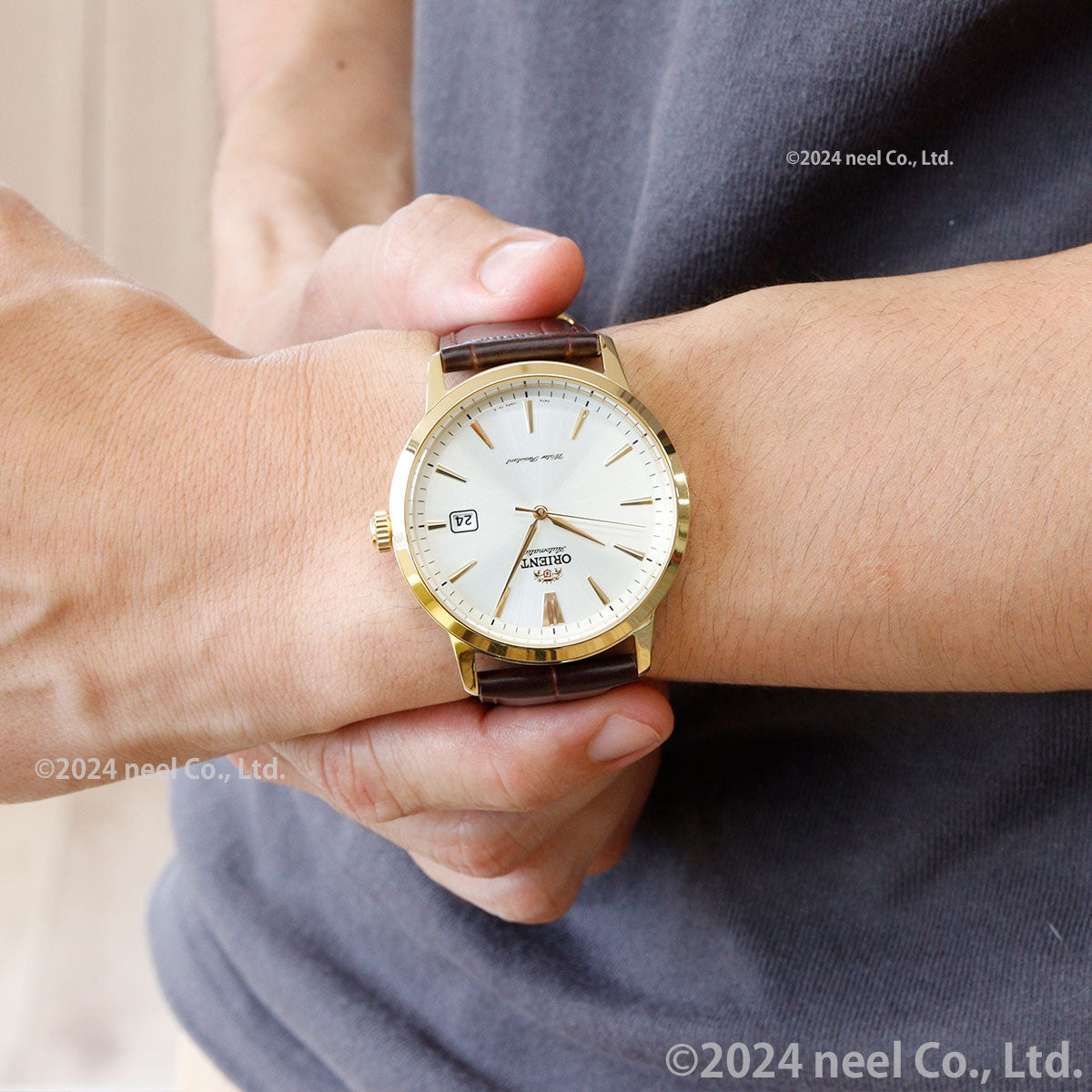 オリエント 腕時計 メンズ 自動巻き 機械式 ORIENT コンテンポラリー CONTEMPORARY RN-AC0F04S