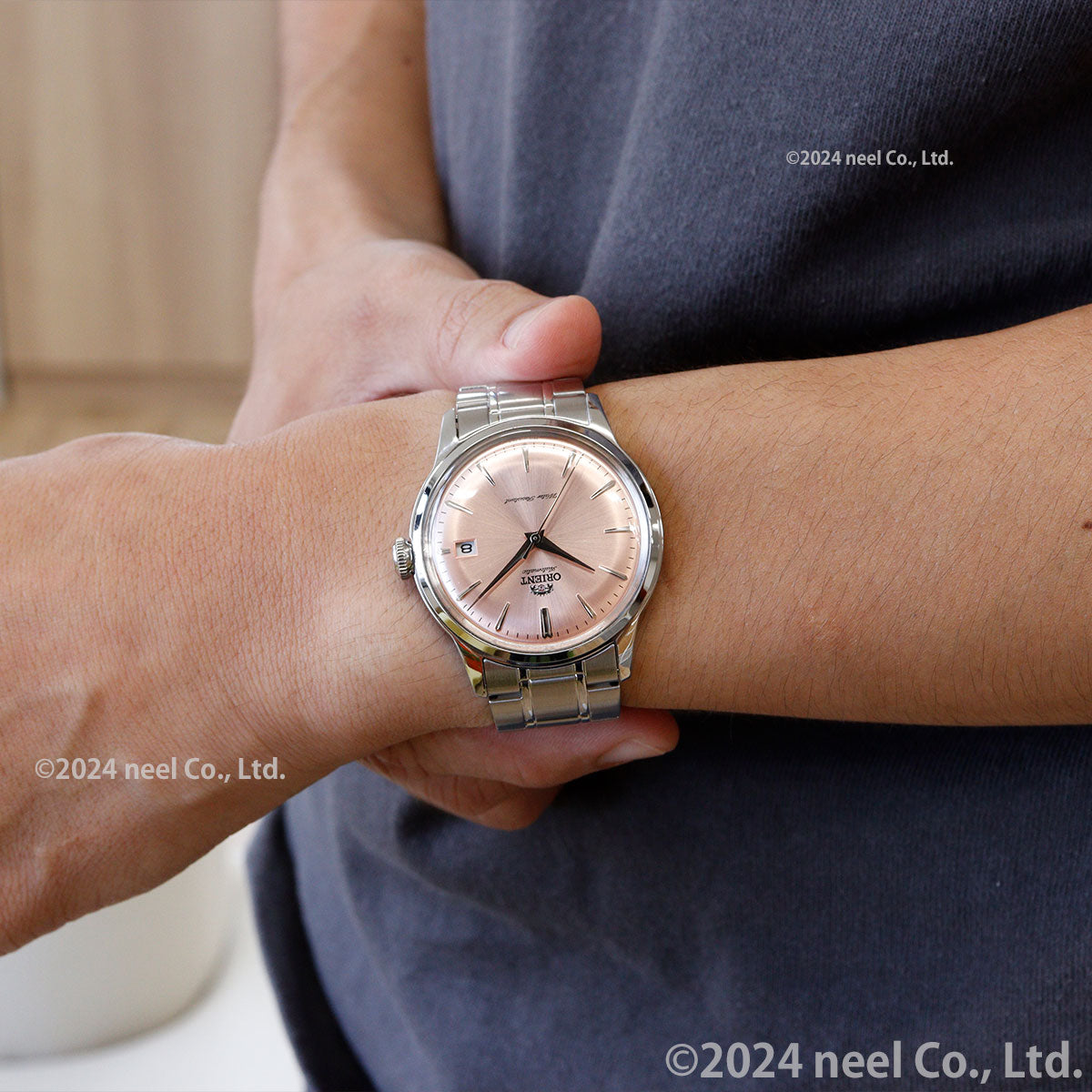 オリエント ORIENT クラシック バンビーノ Bambino 腕時計 メンズ 自動巻 機械式 RN-AC0M11Y