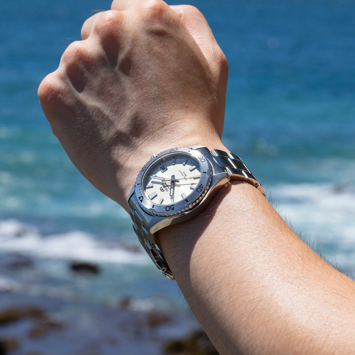 オリエント ORIENT スポーツ 自動巻 機械式 腕時計 メンズ RN-AC0Q03S マコ Mako