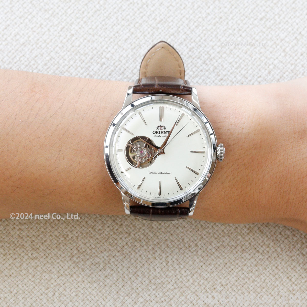 オリエント ORIENT クラシック CLASSIC 腕時計 メンズ 自動巻き オートマチック メカニカル セミスケルトン RN-AG0005S