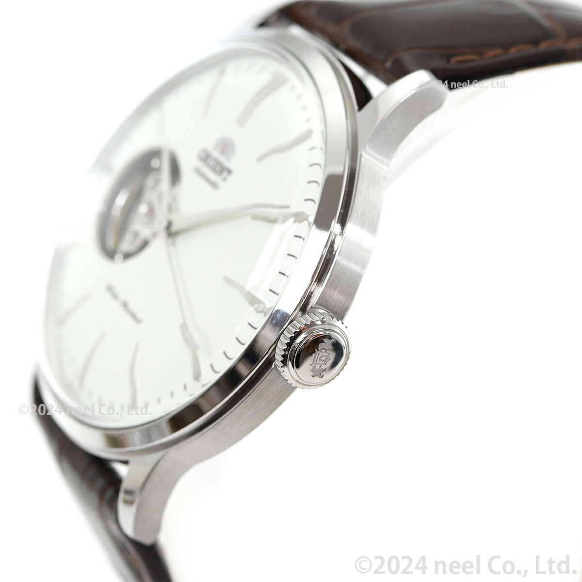 オリエント ORIENT クラシック CLASSIC 腕時計 メンズ 自動巻き オートマチック メカニカル セミスケルトン RN-AG0005S
