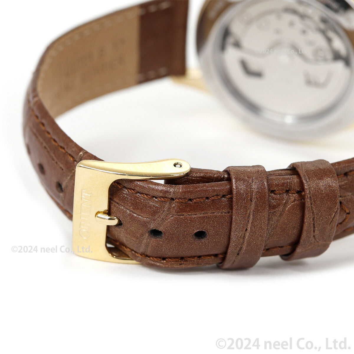 オリエント 腕時計 レディース 自動巻き 機械式 ORIENT クラシック CLASSIC セミスケルトン RN-AG0728S