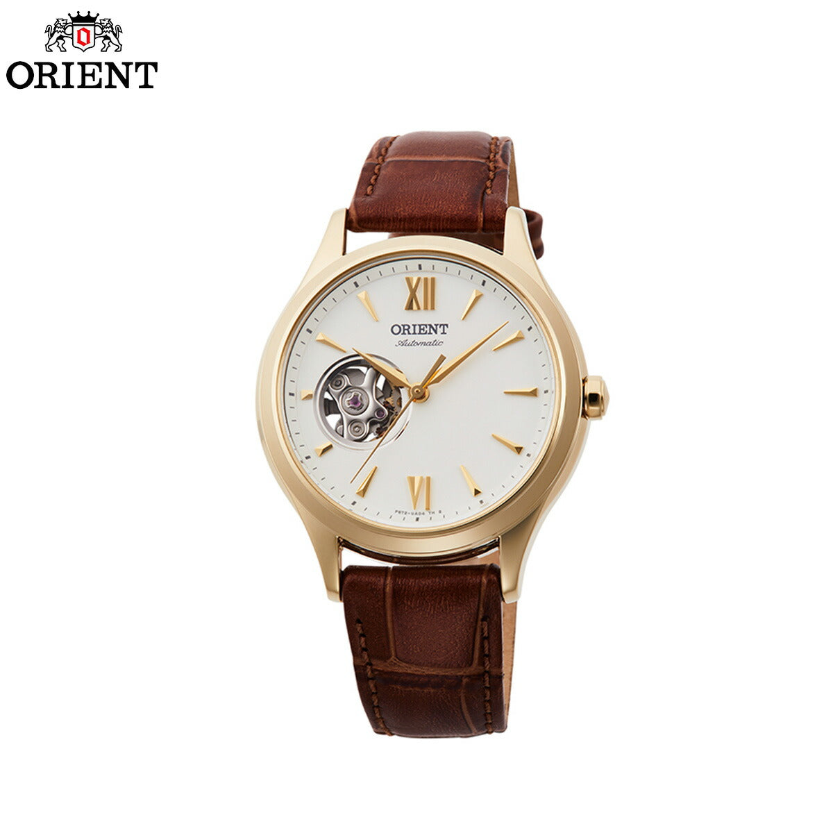 オリエント 腕時計 レディース 自動巻き 機械式 ORIENT クラシック CLASSIC セミスケルトン RN-AG0728S