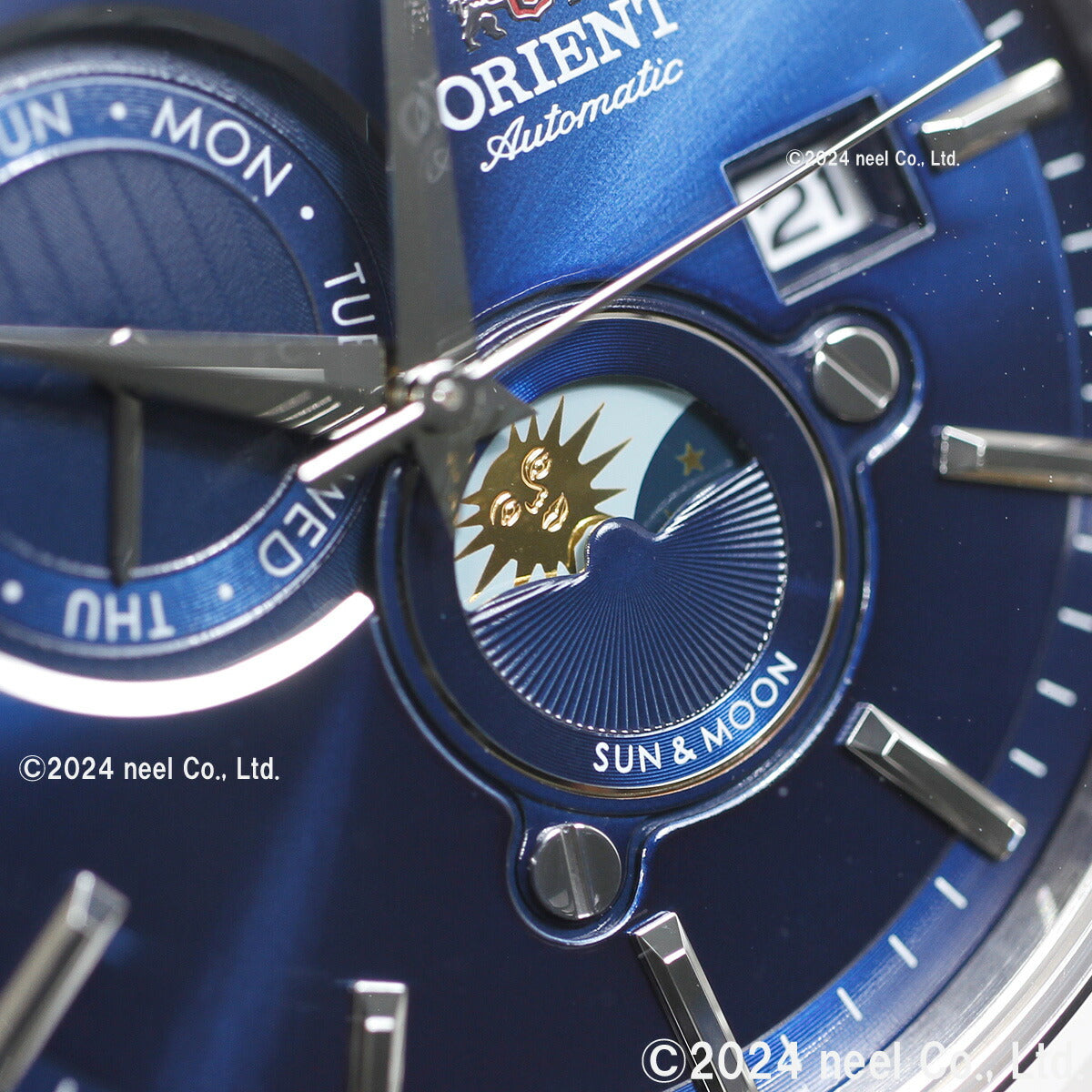 オリエント 腕時計 メンズ 自動巻き 機械式 ORIENT コンテンポラリー CONTEMPORARY サン&ムーン RN-AK0303L