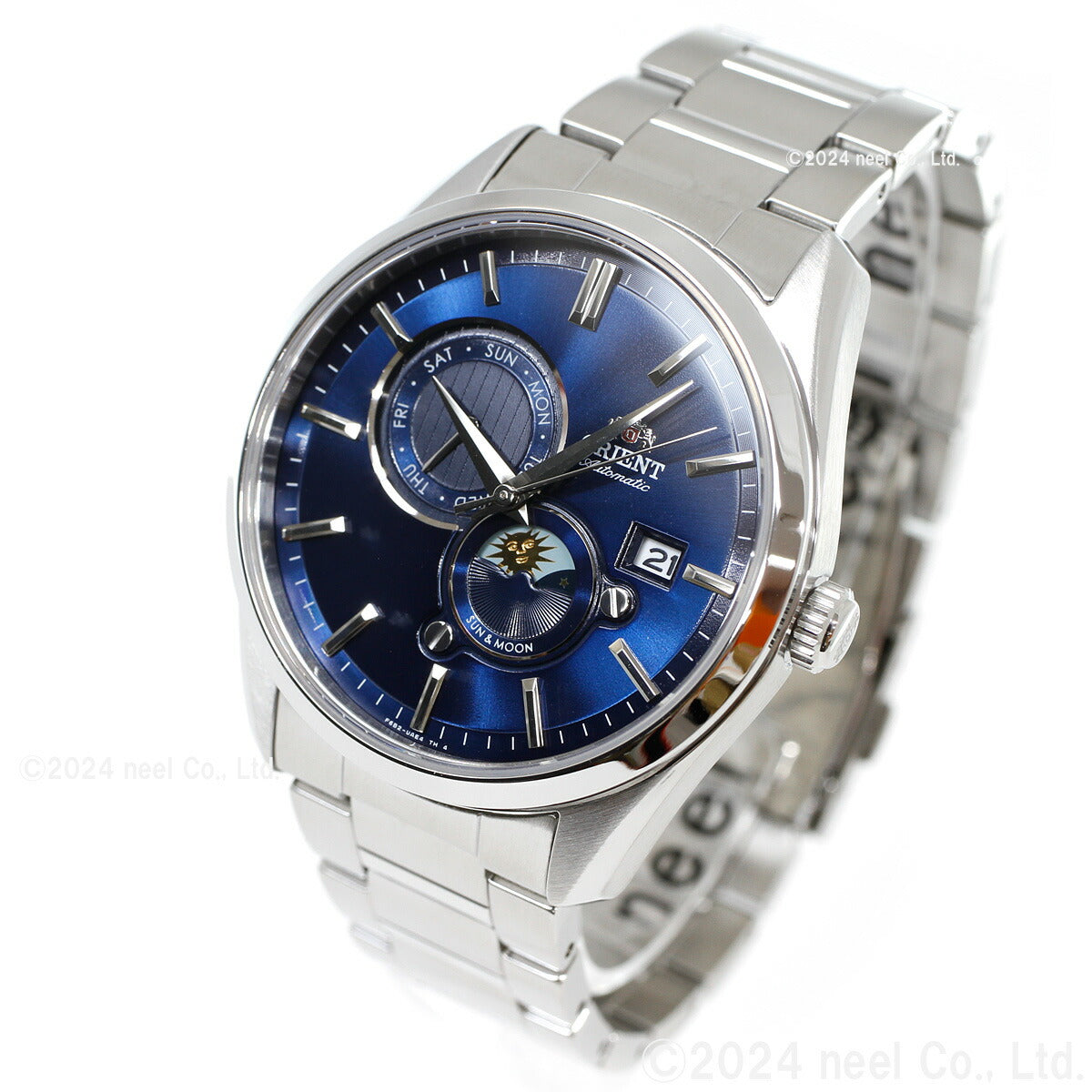 オリエント 腕時計 メンズ 自動巻き 機械式 ORIENT コンテンポラリー CONTEMPORARY サン&ムーン RN-AK0303L