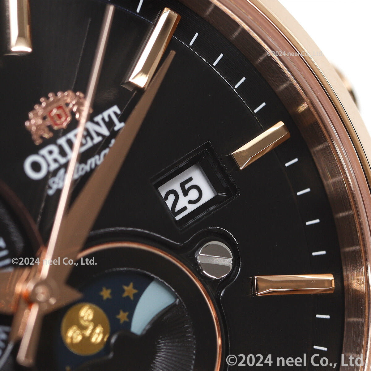オリエント 腕時計 メンズ 自動巻き 機械式 ORIENT コンテンポラリー CONTEMPORARY サン&ムーン RN-AK0304B
