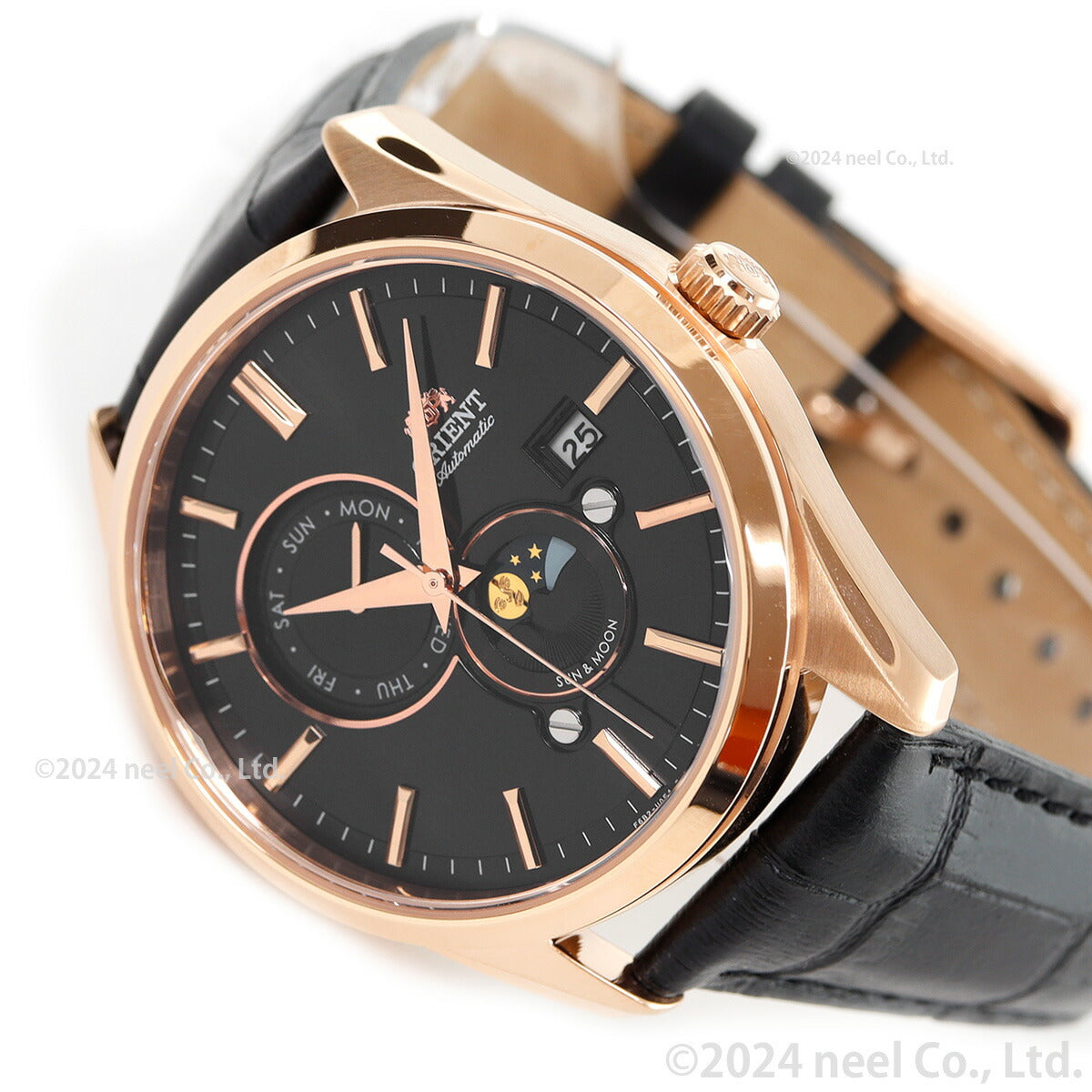オリエント 腕時計 メンズ 自動巻き 機械式 ORIENT コンテンポラリー CONTEMPORARY サン&ムーン RN-AK0304B