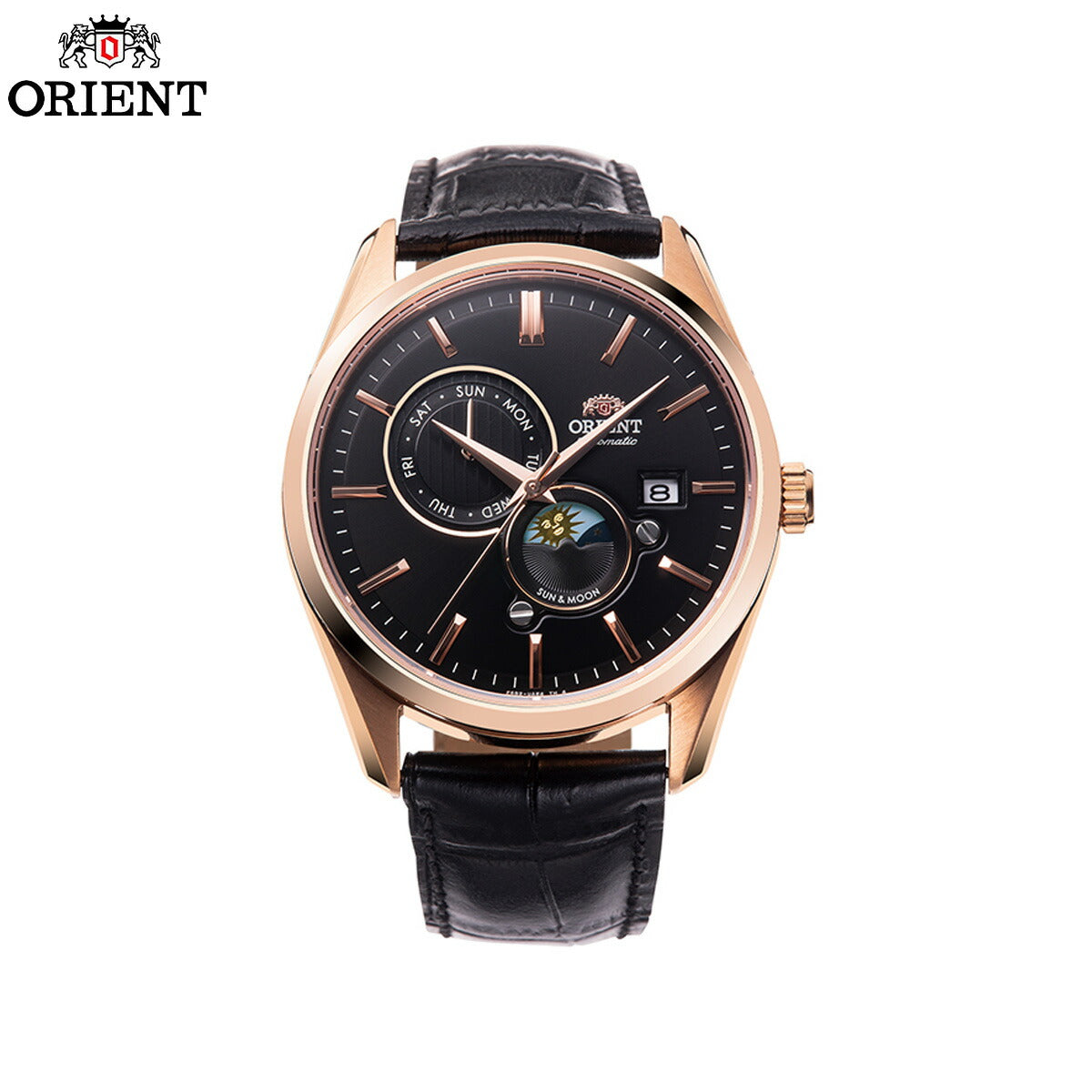 オリエント 腕時計 メンズ 自動巻き 機械式 ORIENT コンテンポラリー CONTEMPORARY サン&ムーン RN-AK0304B
