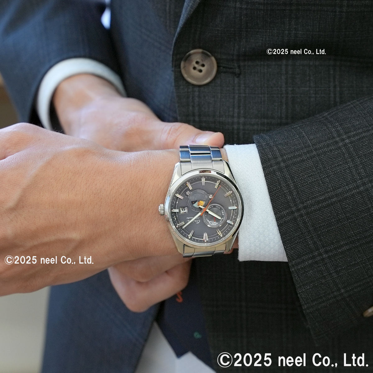 オリエント ORIENT コンテンポラリー 国内200本限定 腕時計 メンズ 自動巻 機械式 RN-AK0311N オリエントストレット Orient Stretto サン&ムーン【2025 新作】