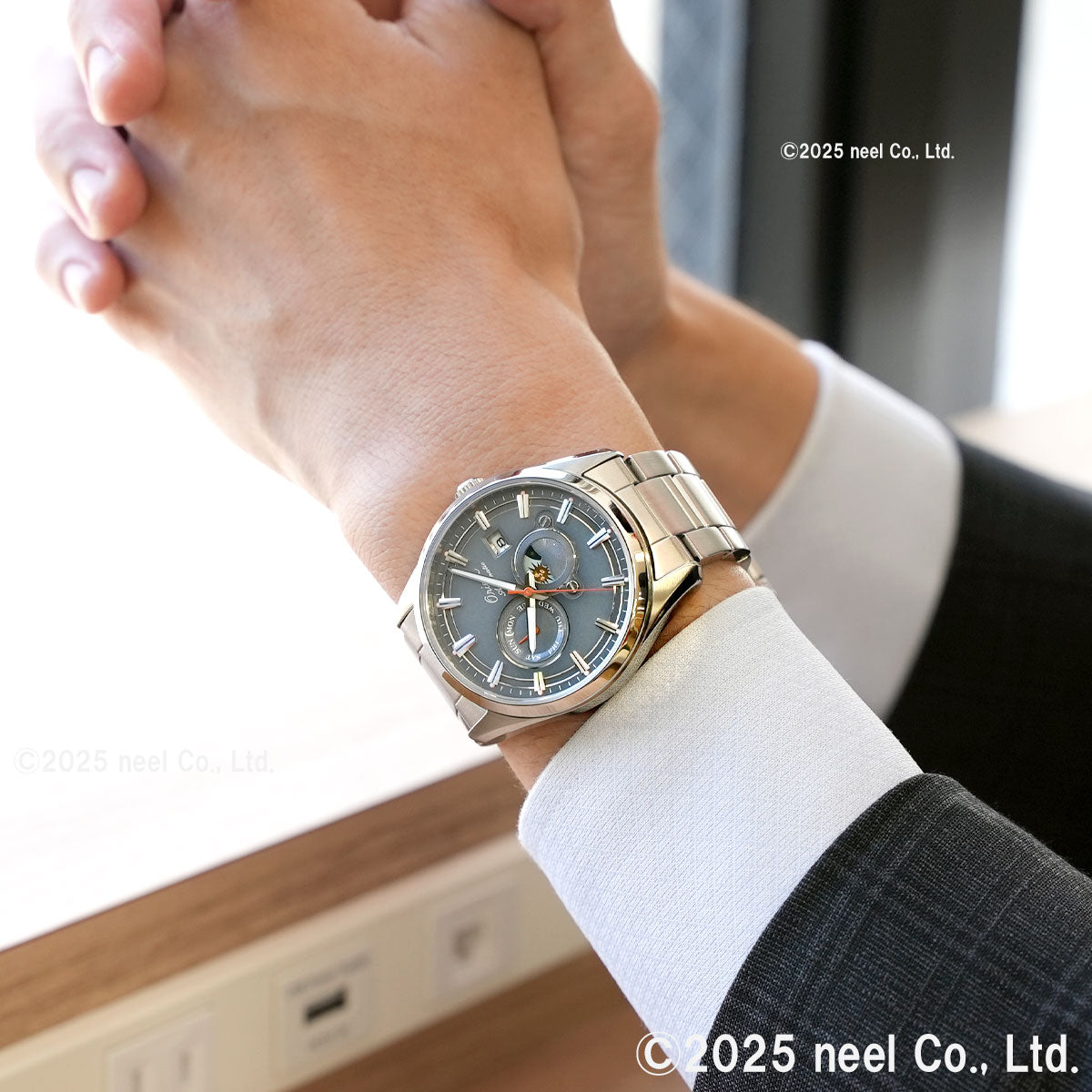 オリエント ORIENT コンテンポラリー 国内200本限定 腕時計 メンズ 自動巻 機械式 RN-AK0311N オリエントストレット Orient Stretto サン&ムーン【2025 新作】
