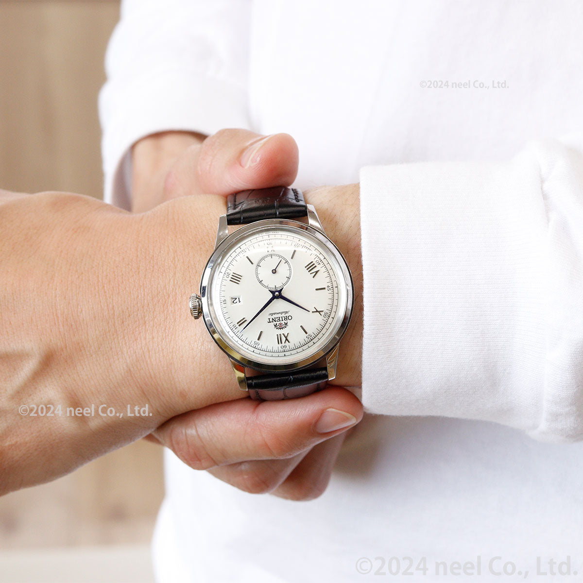 オリエント ORIENT クラシック バンビーノ Bambino 腕時計 メンズ 自動巻 手巻 機械式 RN-AP0104S