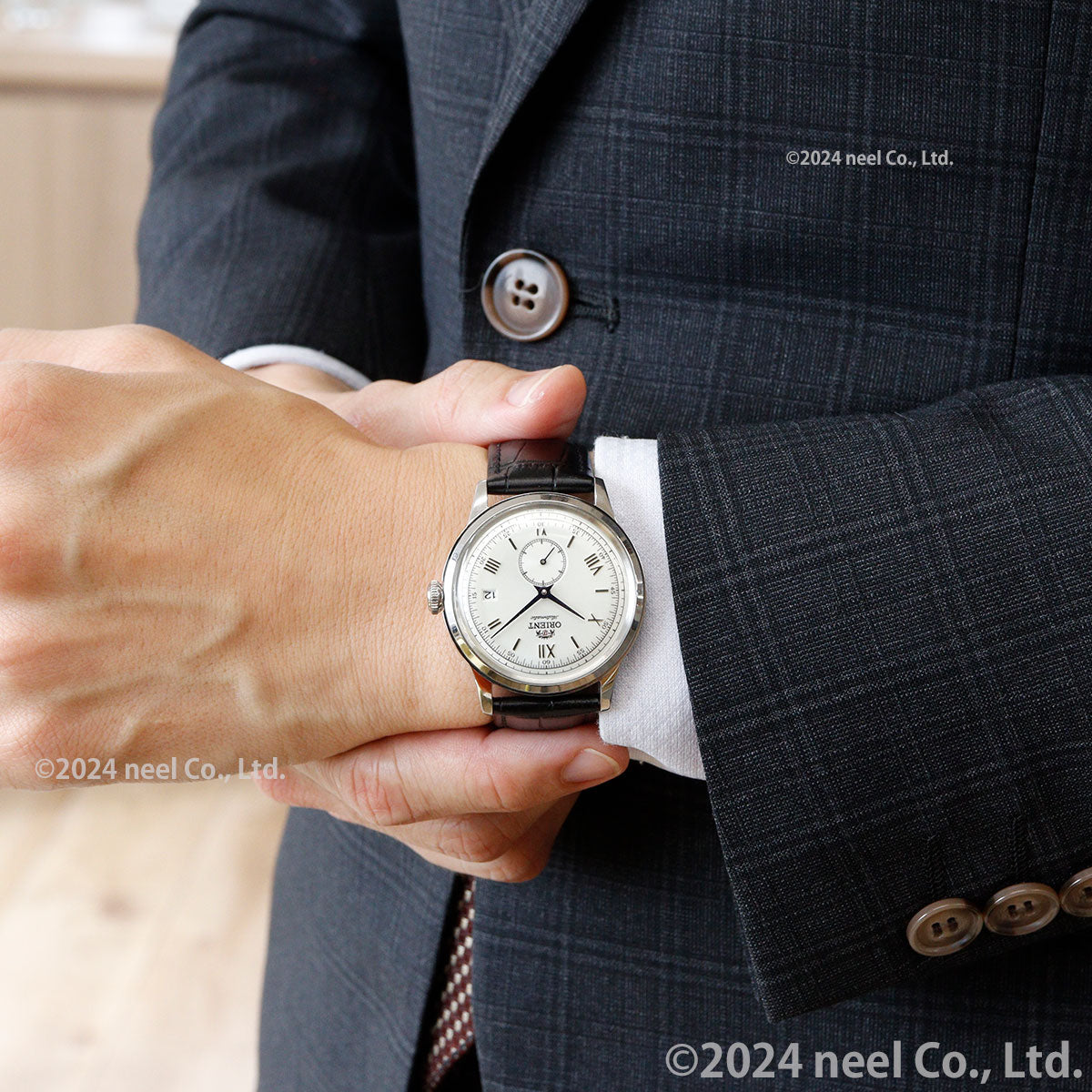 オリエント ORIENT クラシック バンビーノ Bambino 腕時計 メンズ 自動巻 手巻 機械式 RN-AP0104S