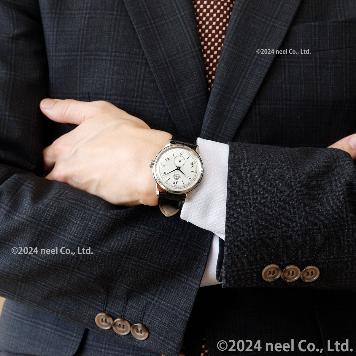 オリエント ORIENT クラシック バンビーノ Bambino 腕時計 メンズ 自動巻 手巻 機械式 RN-AP0104S