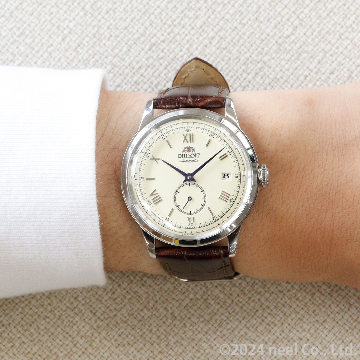 オリエント ORIENT クラシック バンビーノ Bambino 腕時計 メンズ 自動巻 手巻 機械式 RN-AP0105Y