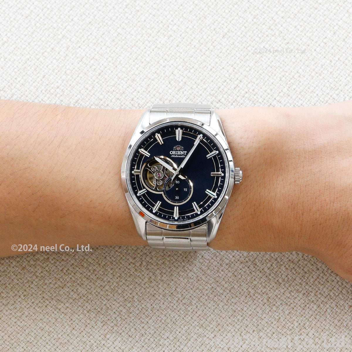 オリエント 腕時計 メンズ 自動巻き 機械式 ORIENT コンテンポラリー CONTEMPORARY セミスケルトン RN-AR0002L