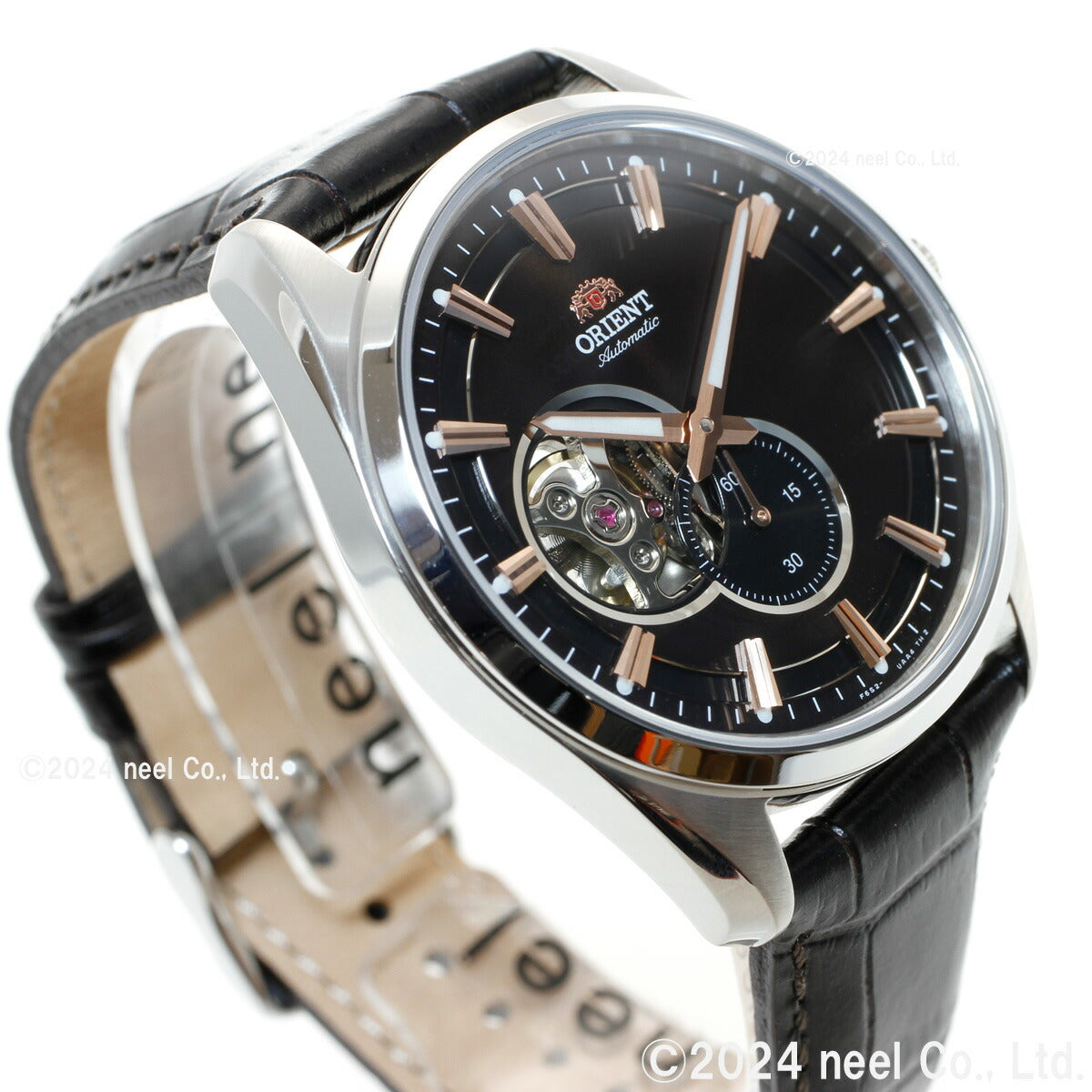 オリエント 腕時計 メンズ 自動巻き 機械式 ORIENT コンテンポラリー CONTEMPORARY セミスケルトン RN-AR0004Y