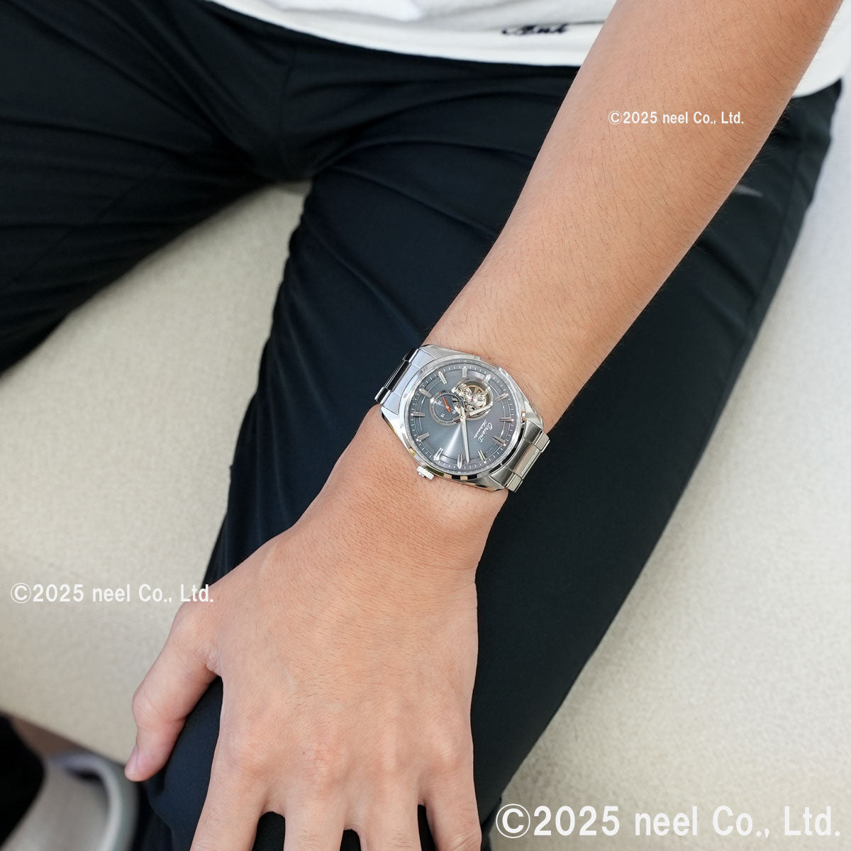 オリエント ORIENT コンテンポラリー 国内200本限定 腕時計 メンズ 自動巻 機械式 RN-AR0012N オリエントストレット Orient Stretto セミスケルトン【2025 新作】