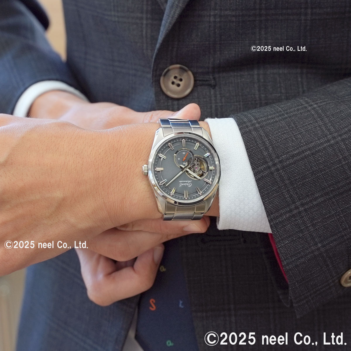 オリエント ORIENT コンテンポラリー 国内200本限定 腕時計 メンズ 自動巻 機械式 RN-AR0012N オリエントストレット Orient Stretto セミスケルトン【2025 新作】