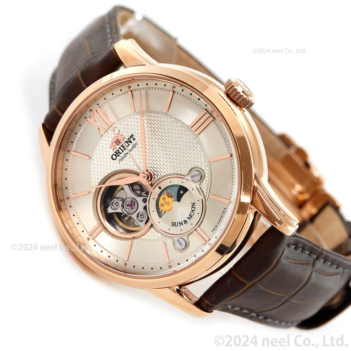 オリエント ORIENT クラシック CLASSIC 腕時計 メンズ 自動巻き オートマチック メカニカル サン&ムーン RN-AS0002S