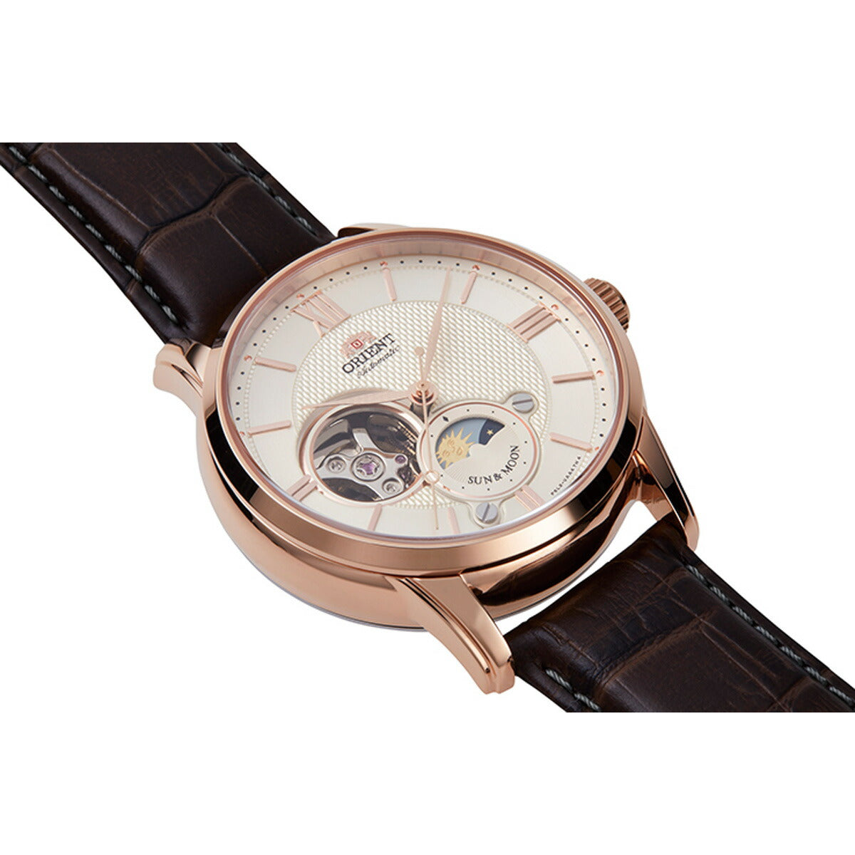 オリエント ORIENT クラシック CLASSIC 腕時計 メンズ 自動巻き オートマチック メカニカル サン&ムーン RN-AS0002S