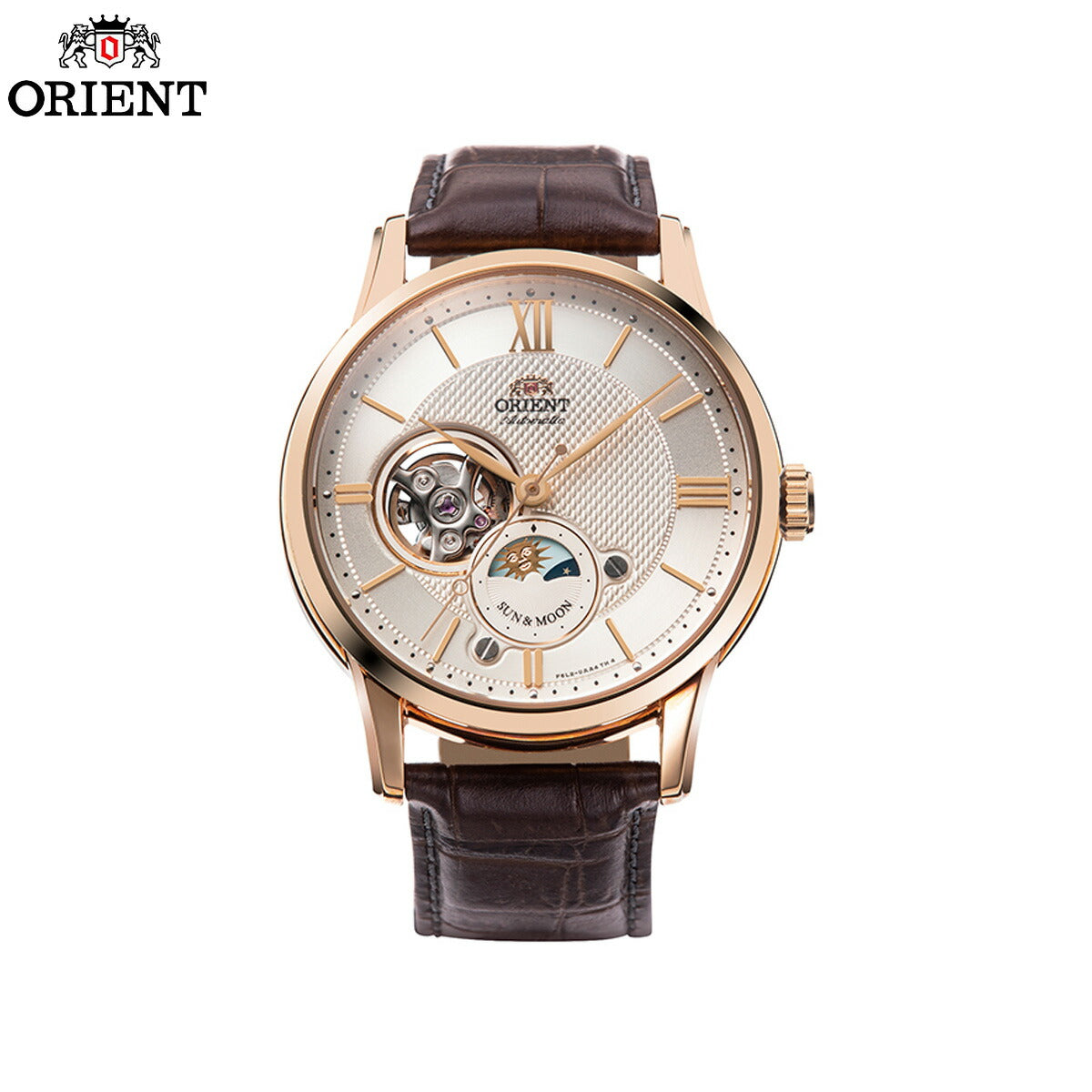 オリエント ORIENT クラシック CLASSIC 腕時計 メンズ 自動巻き オートマチック メカニカル サン&ムーン RN-AS0002S