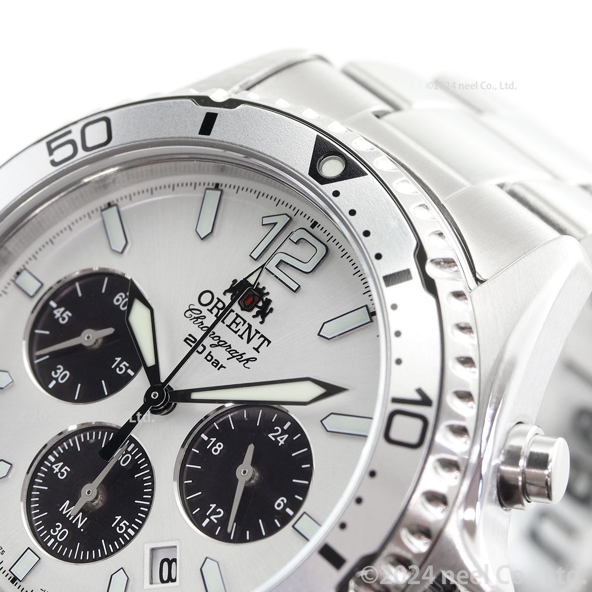 オリエント ORIENT スポーツ マコ Mako 腕時計 メンズ 自動巻 ソーラーパワード WWFジャパンコラボレーション 数量限定 専用BOX付 RN-TX0205S