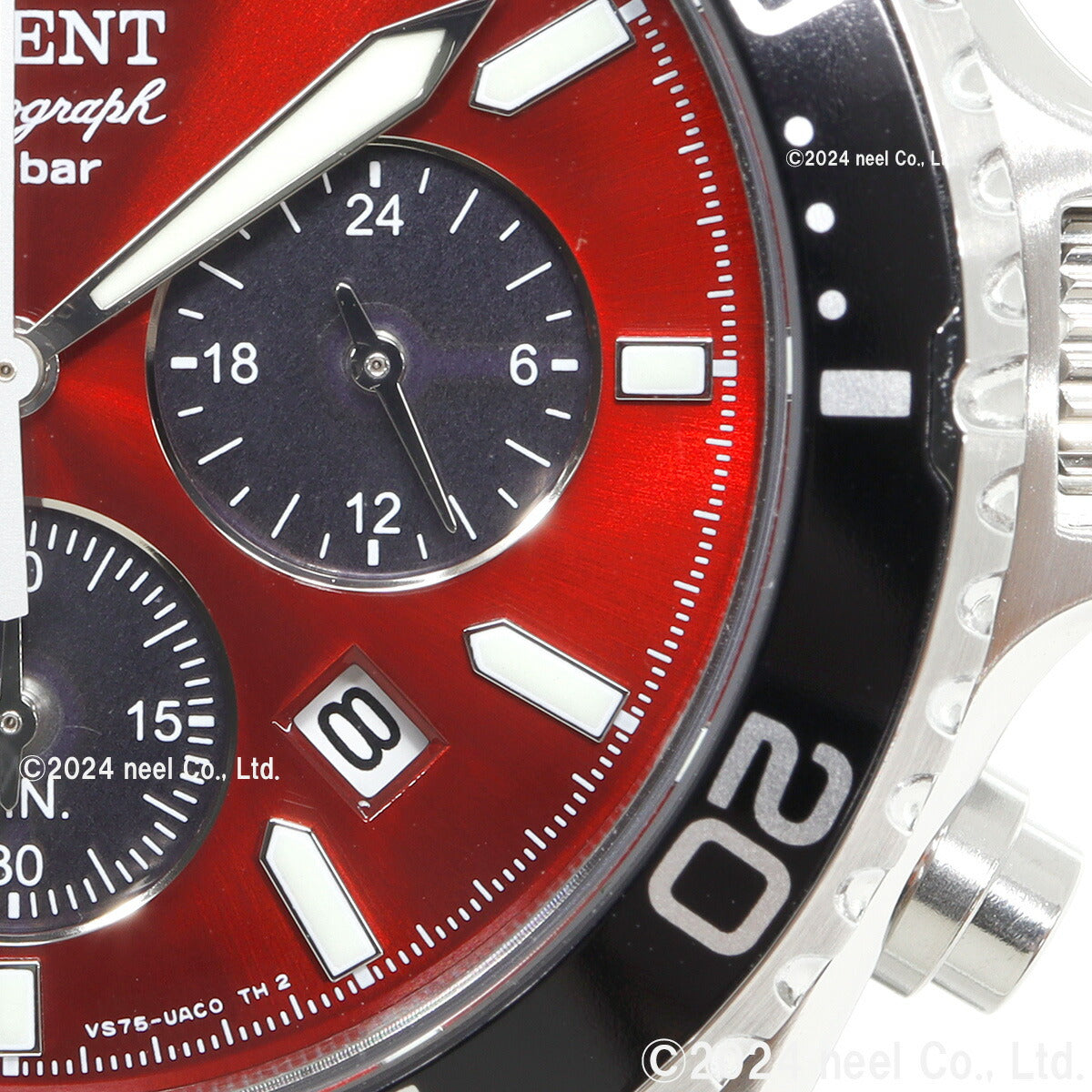 オリエント ORIENT スポーツ マコ Mako ソーラーパワード クロノグラフ 腕時計 メンズ RN-TX0207R