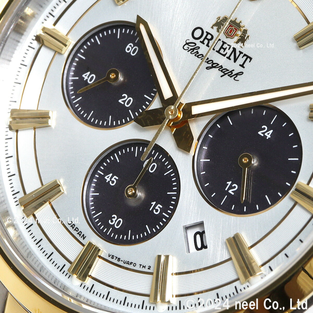 オリエント ORIENT コンテンポラリー ソーラーパワード クロノグラフ 腕時計 メンズ RN-TX0302S