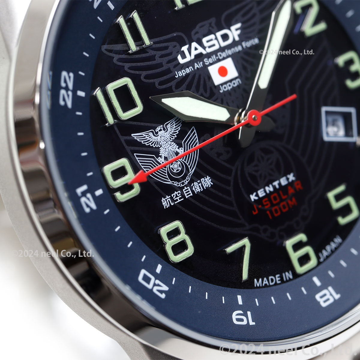 ケンテックス KENTEX ソーラー 腕時計 時計 メンズ JSDF STANDARD 航空自衛隊モデル ミリタリー 日本製 S715M-5