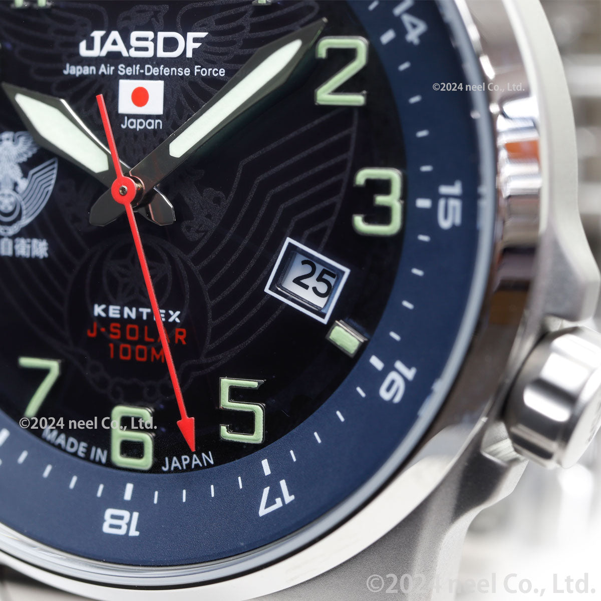 ケンテックス KENTEX ソーラー 腕時計 時計 メンズ JSDF STANDARD 航空自衛隊モデル ミリタリー 日本製 S715M-5