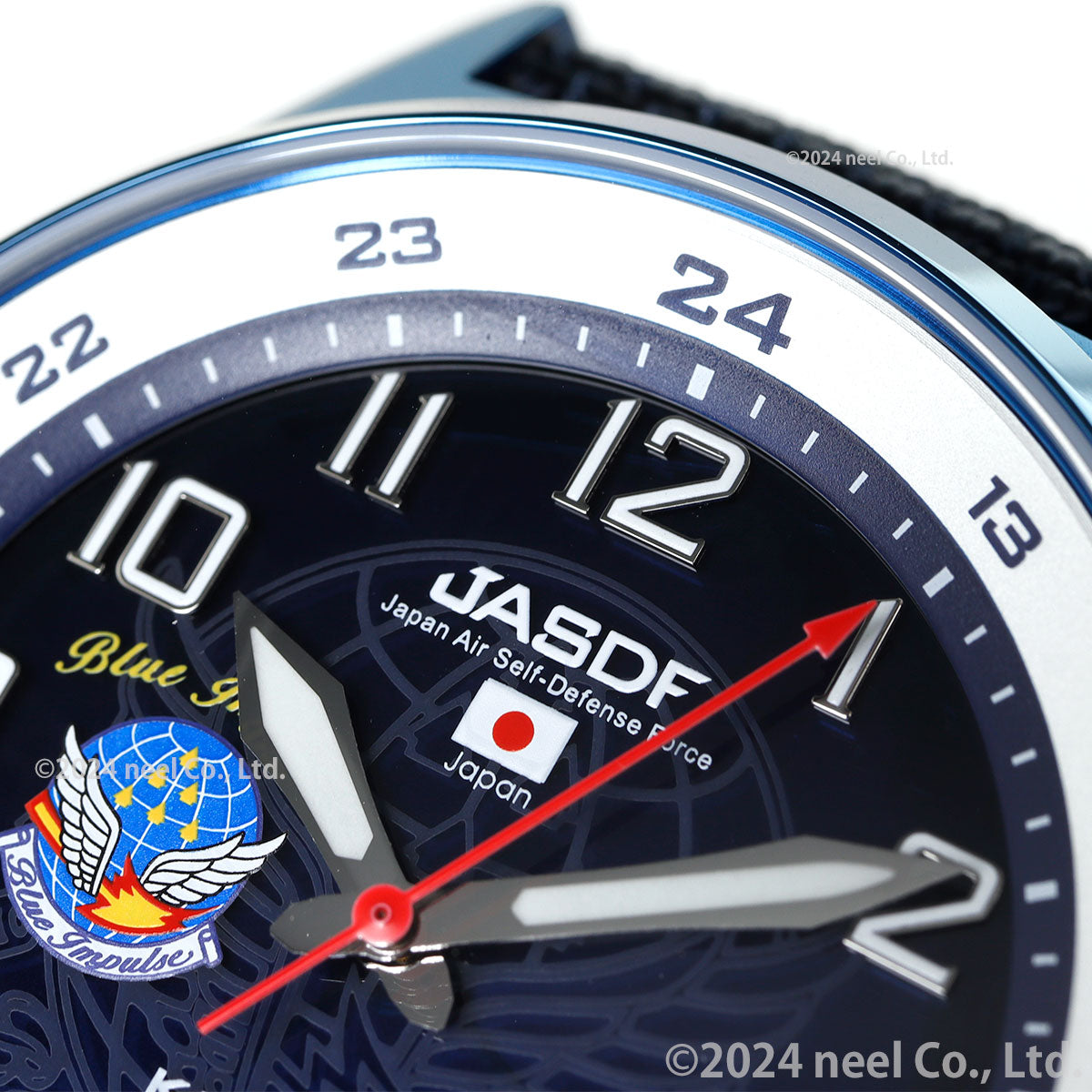 ケンテックス KENTEX JSDF 航空自衛隊モデル ブルーインパルス ソーラー 腕時計 時計 メンズ 日本製 S715M-7